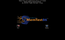 Интерфейс MemTest86