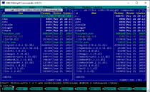 Интерфейс Midnight Commander